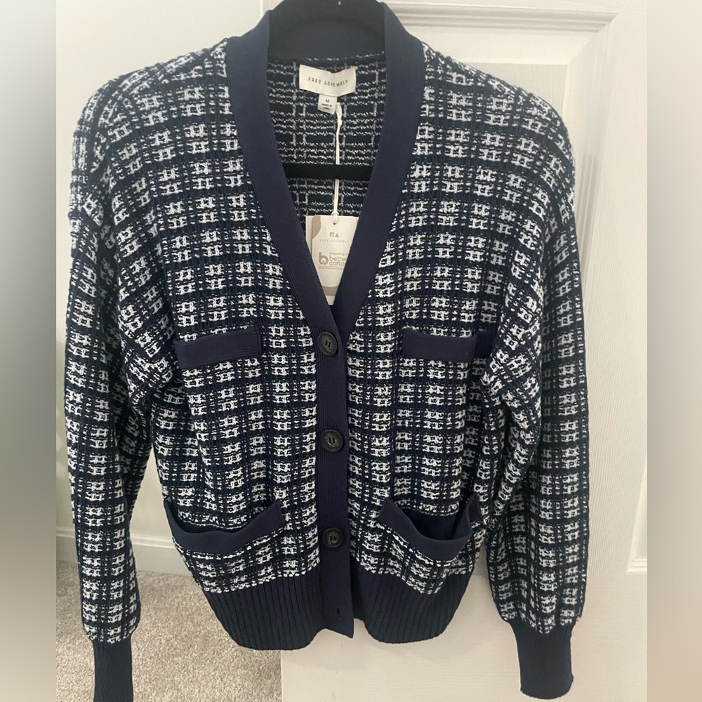 NWT Free Assembly cardigan